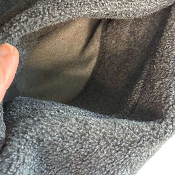 Columbia Sportswear Vest Women's Small Gray Fleece Sherpa Lined Hood - Picture 6 of 9
